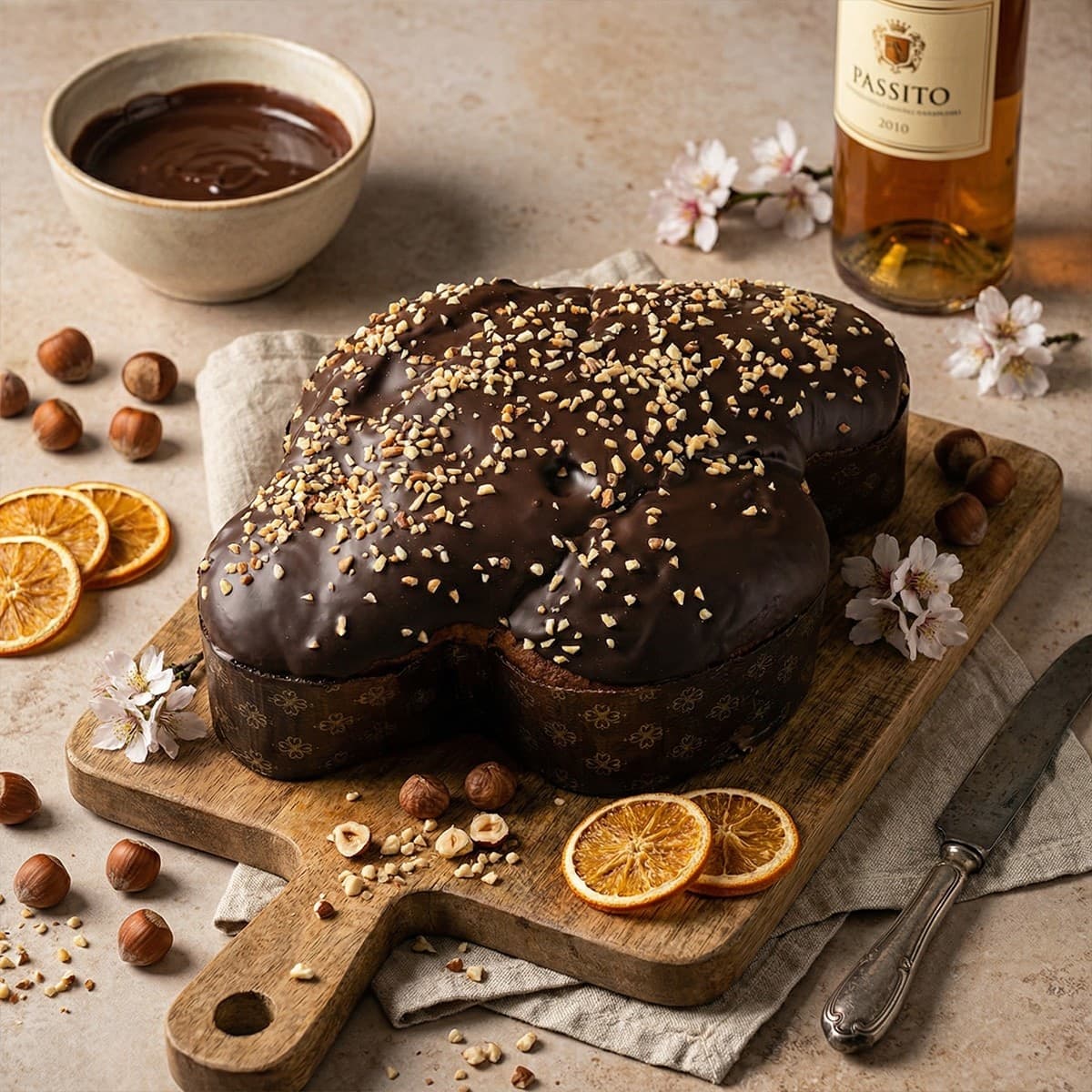 Colomba Artigianale alla Nutella - 2