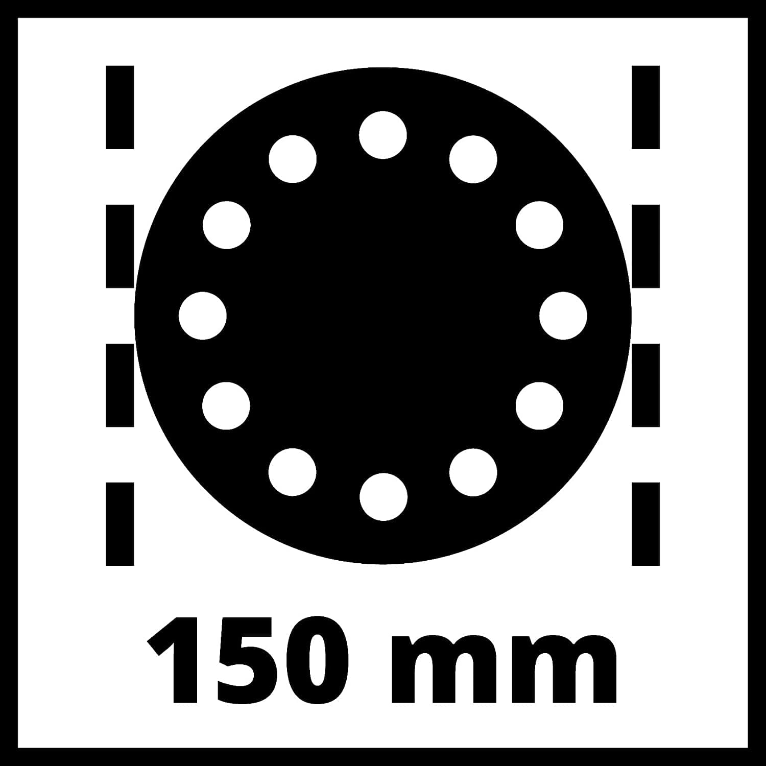 Levigatrice rotorbitale pneumatica smerigliatrice TC-PE 150 per piallare legno ferro e plastica - 6