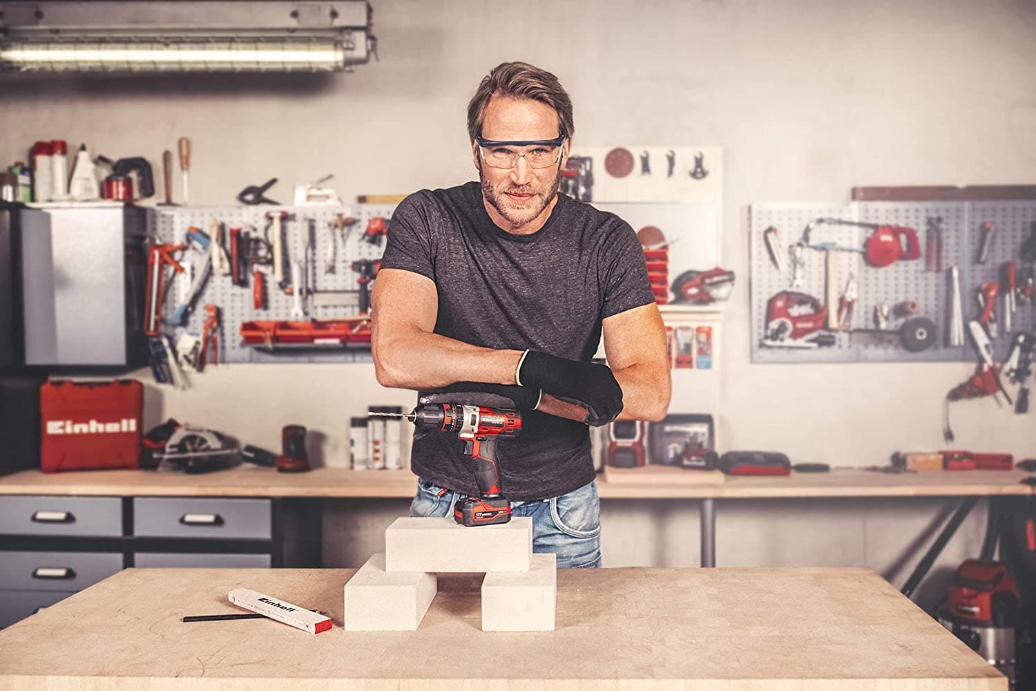 Avvitatore a percussione a batteria TE-CD 12/1 Li-i per lavori universali con due velocità - 14