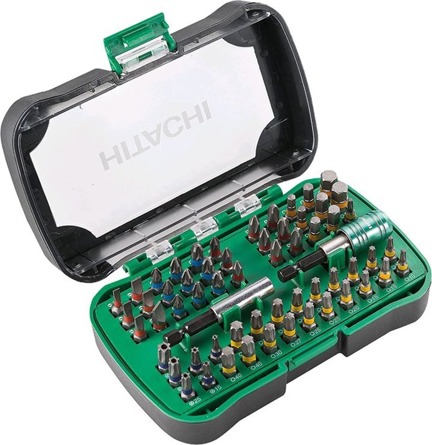 Kit 12V Brushless con Trapano avvitatore, Trapano ad impulsi, Set di 60 inserti, batterie e caricabatterie Hikoki - 4