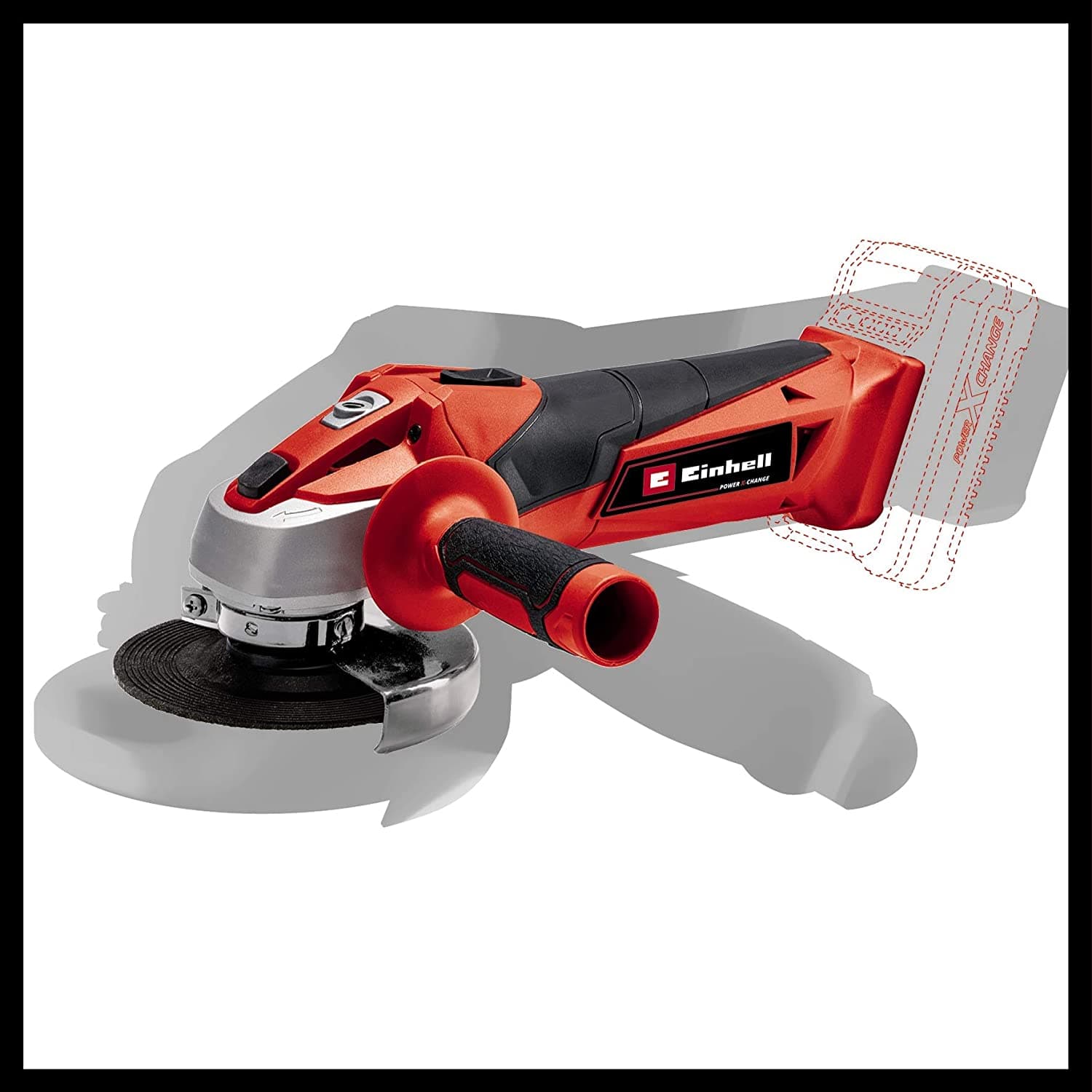 Smerigliatrice angolare a batteria TE-AG 18/115 Li con protezione all'avvio contro i sovraccarichi versatile impugnatura - 3
