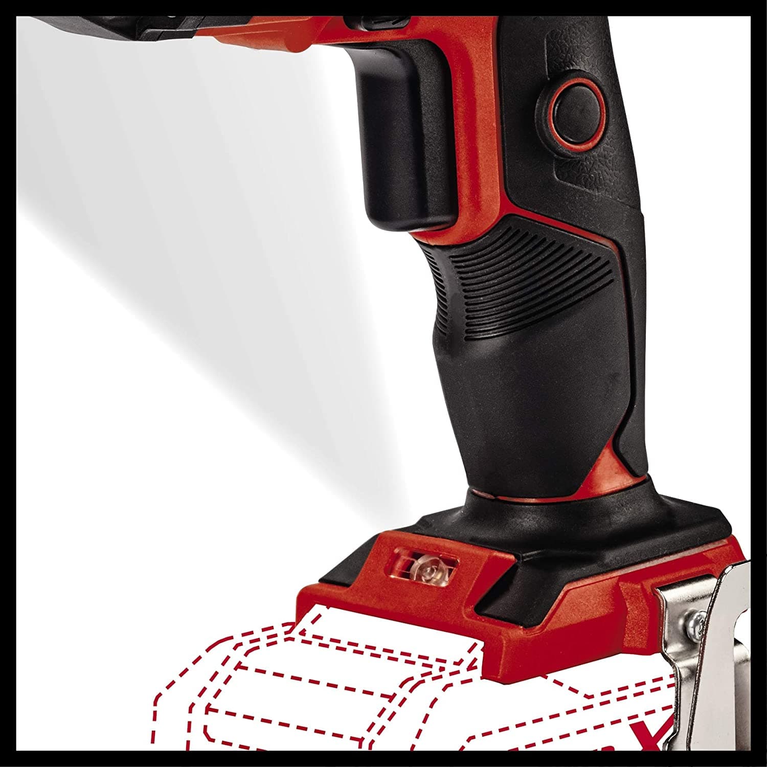 Avvitatore per cartongesso a batteria TE-DY 18 Li-Solo con valigetta e battuta di profondità regolabile - 3