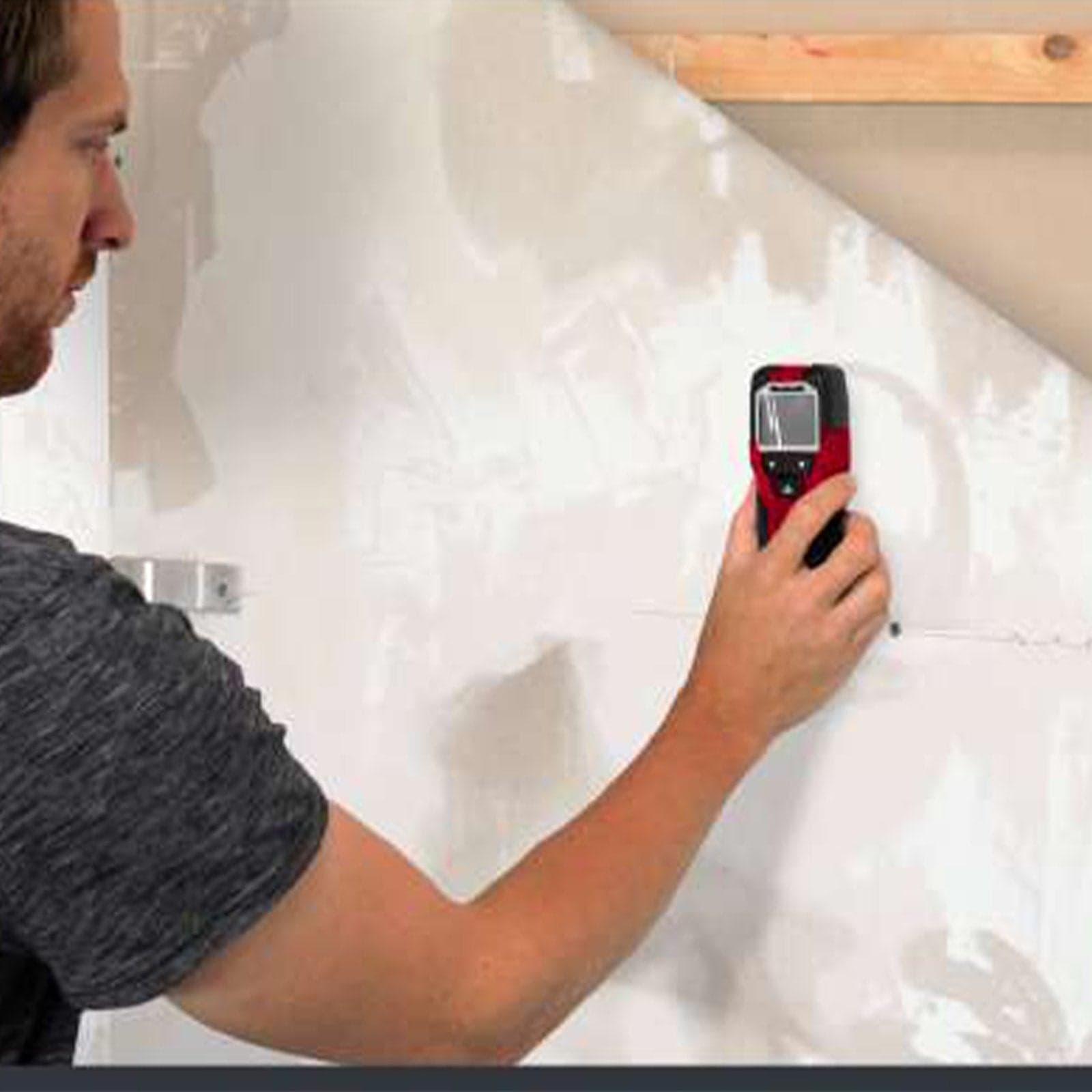 Rilevatore di metalli digitale preciso per metalli legno e fili elettrici impugnatura ergonomica - 3