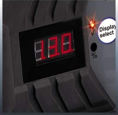 Einhell CC-BC 15 M Carica Batterie, Tensione di Carica 6/12 V, Rosso/Nero, 3-300 Ah - 2