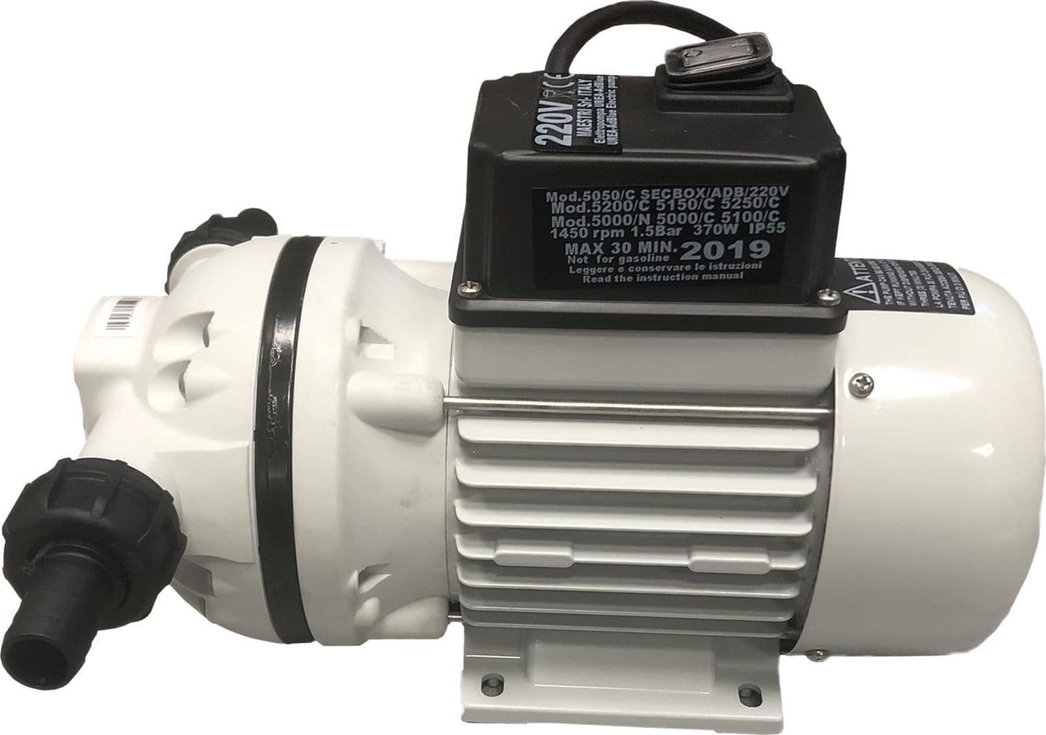 Elettropompa nuda per urea adblue 220v 35 l/m pompa olio e acidi organici - 2