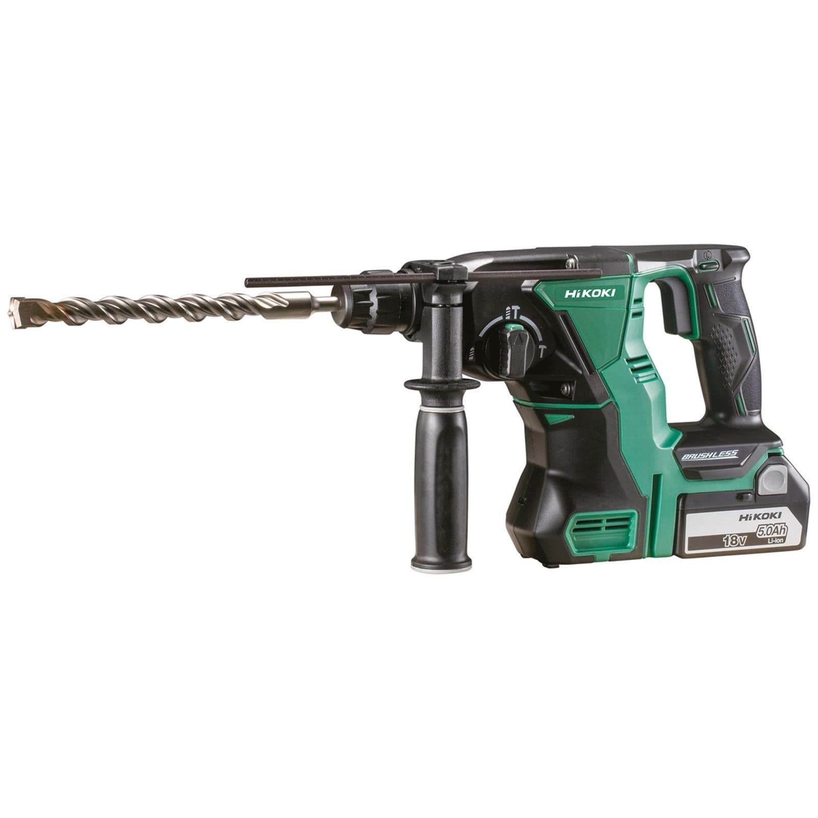 Martello rotativo tassellatore brushless elettropneumatico hitachi hikoki dh18dbl - 2