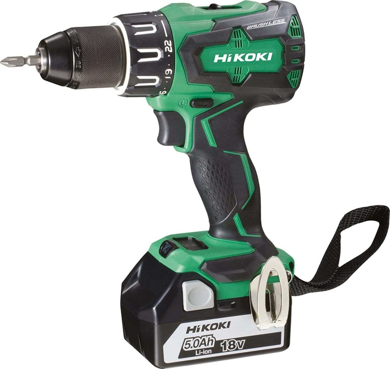 Kit combo brushless hikoki kc18drbl trapano avvitatore a percussione + tassellatore - 2
