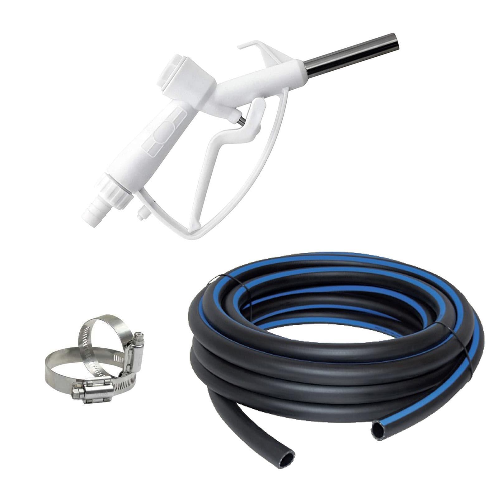 Pistola con 5 mt tubo per pompa urea adblue con portagomma 25 mm carburante 709/adblue/25 - 5