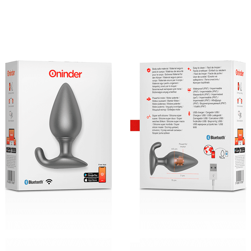 Plug Anale Vibrante Rio Nero app Gratuita ONINDER - 4