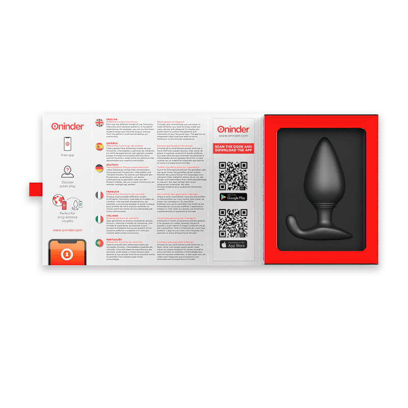 Plug Anale Vibrante Rio Nero app Gratuita ONINDER - 5