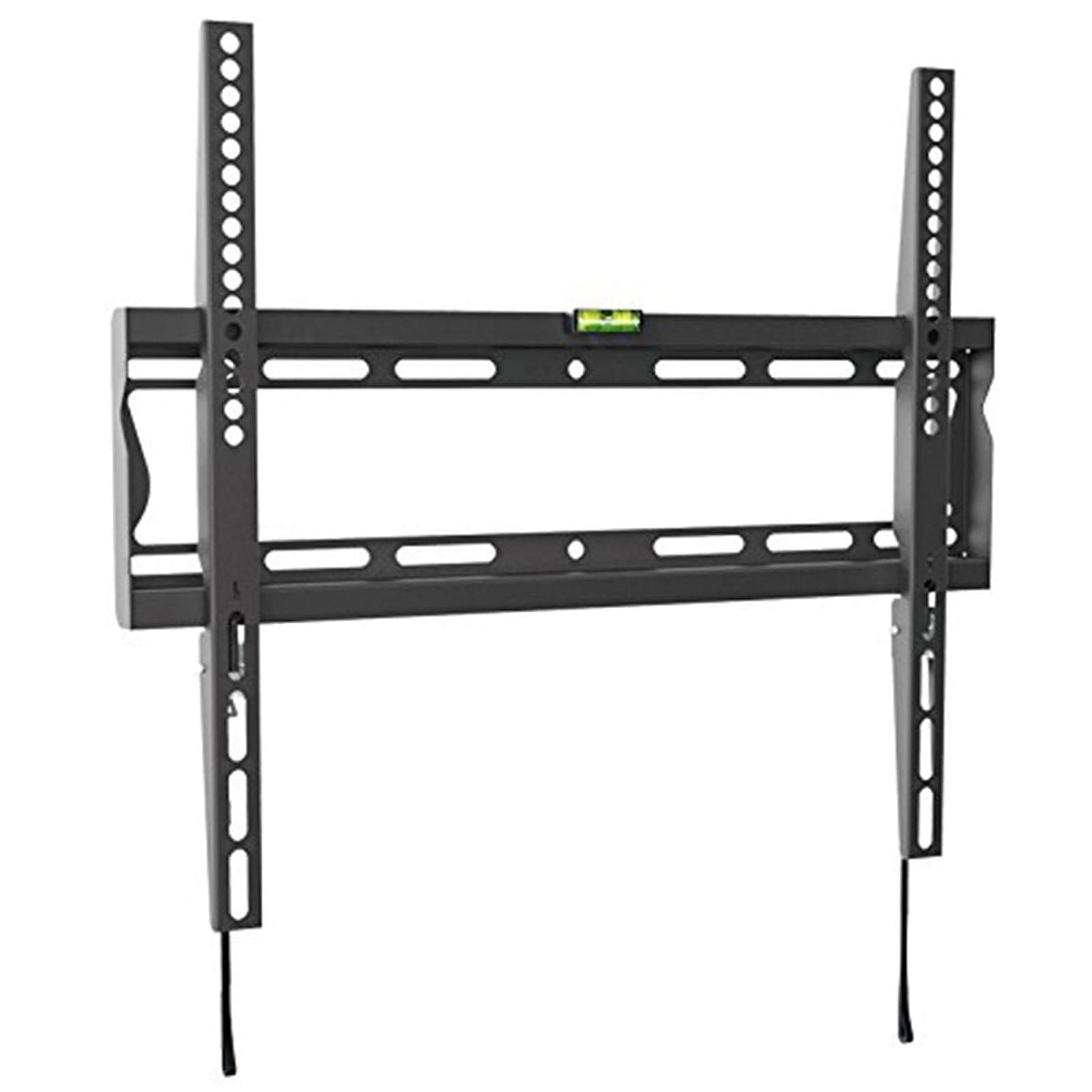 Mensola staffa porta tv 42/55" fissa nero 451042 supporto da parete metronic a muro - 3