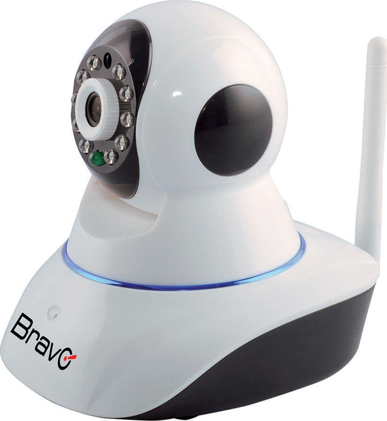 Videocamera motorizzata 355° led visione natturna esterno wifi app controllo smartphone - 2