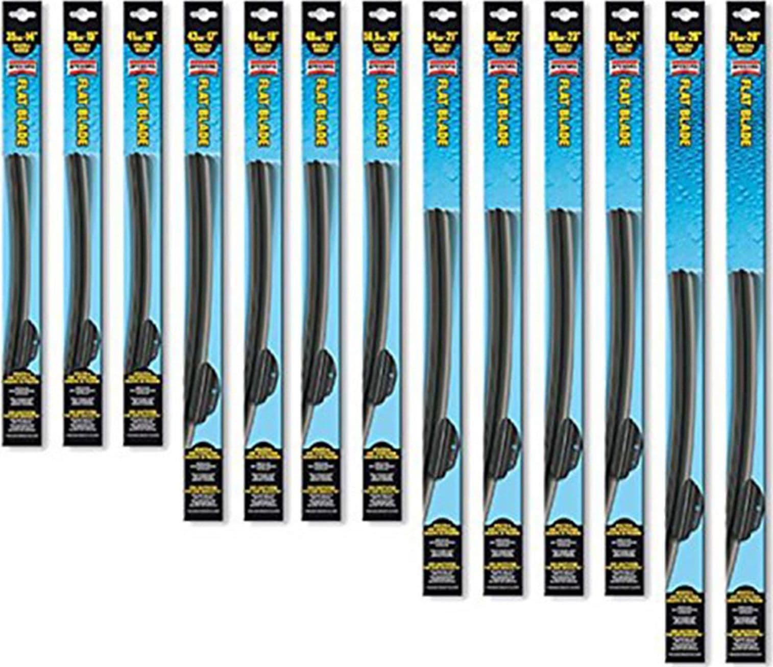 Spazzole tergicristalli per auto universali (61 cm) - 2