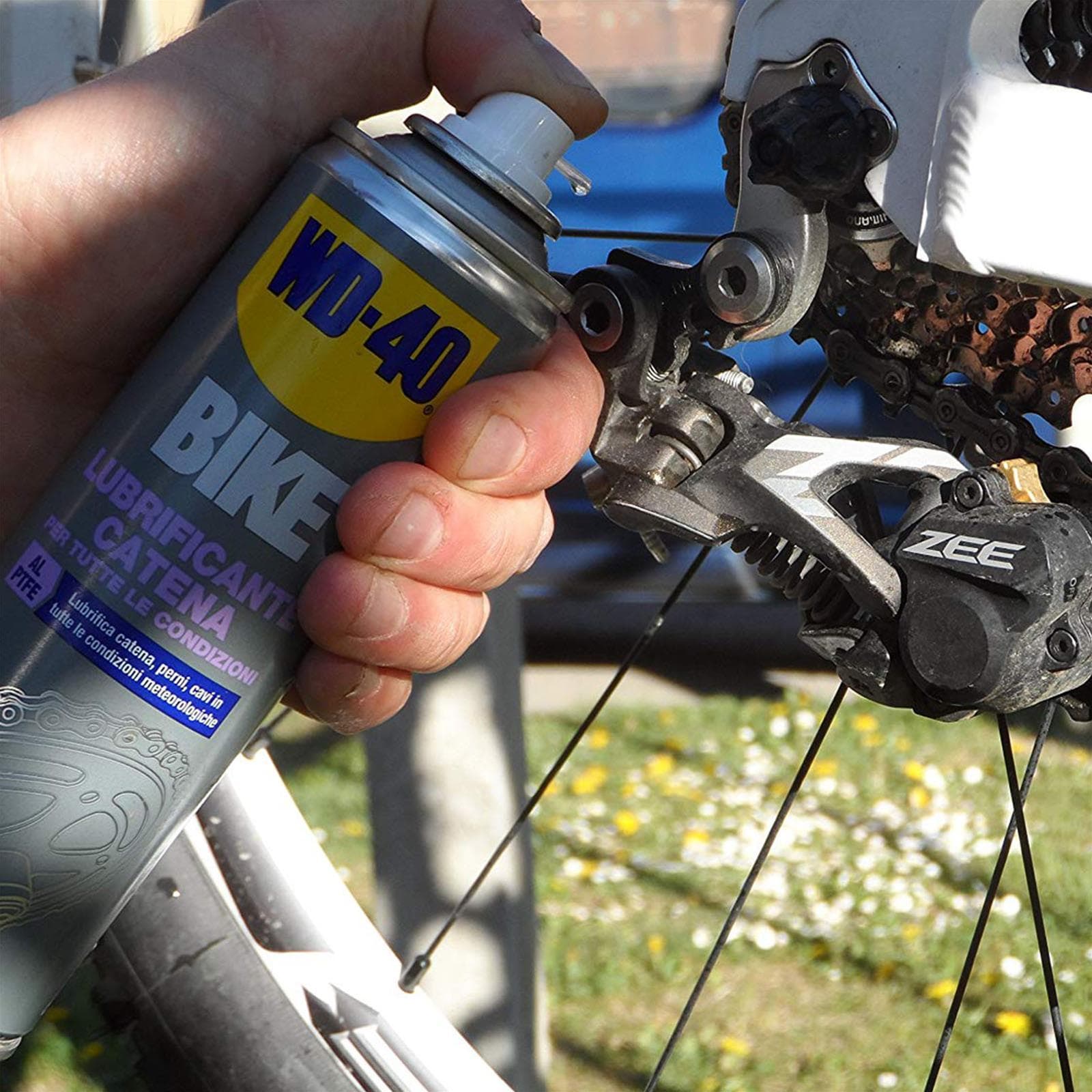 Lubrificante spray svitol catena mototo bici bike wd40 sgrassante spray ml 500 professionale - 5