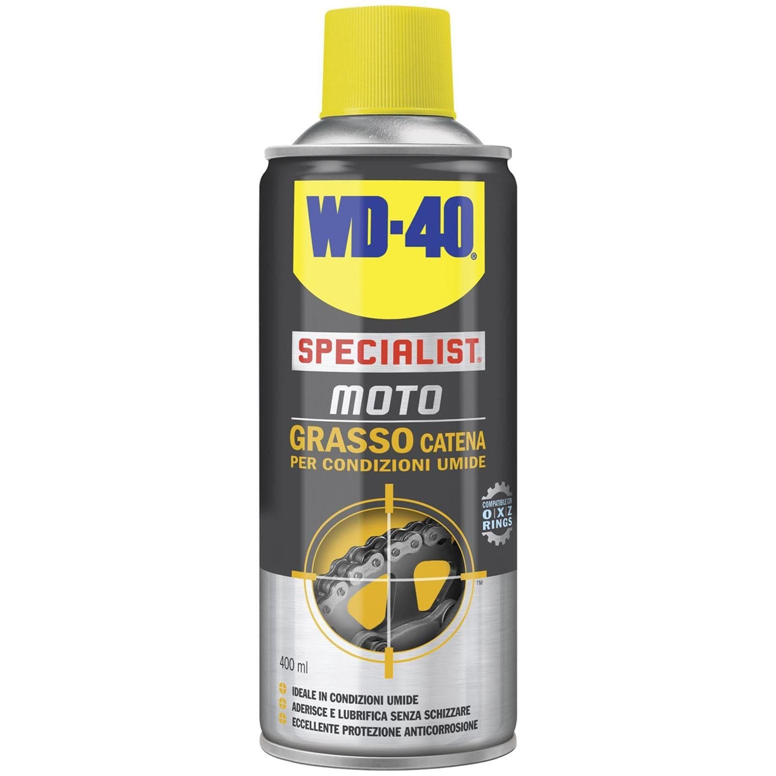 Wd-40 grasso catena moto spray ml 400 lubrificante catena lunga durata professionale - 5
