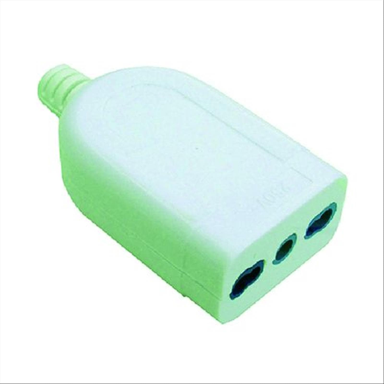 Presa volante 2p+t10/16a - 2