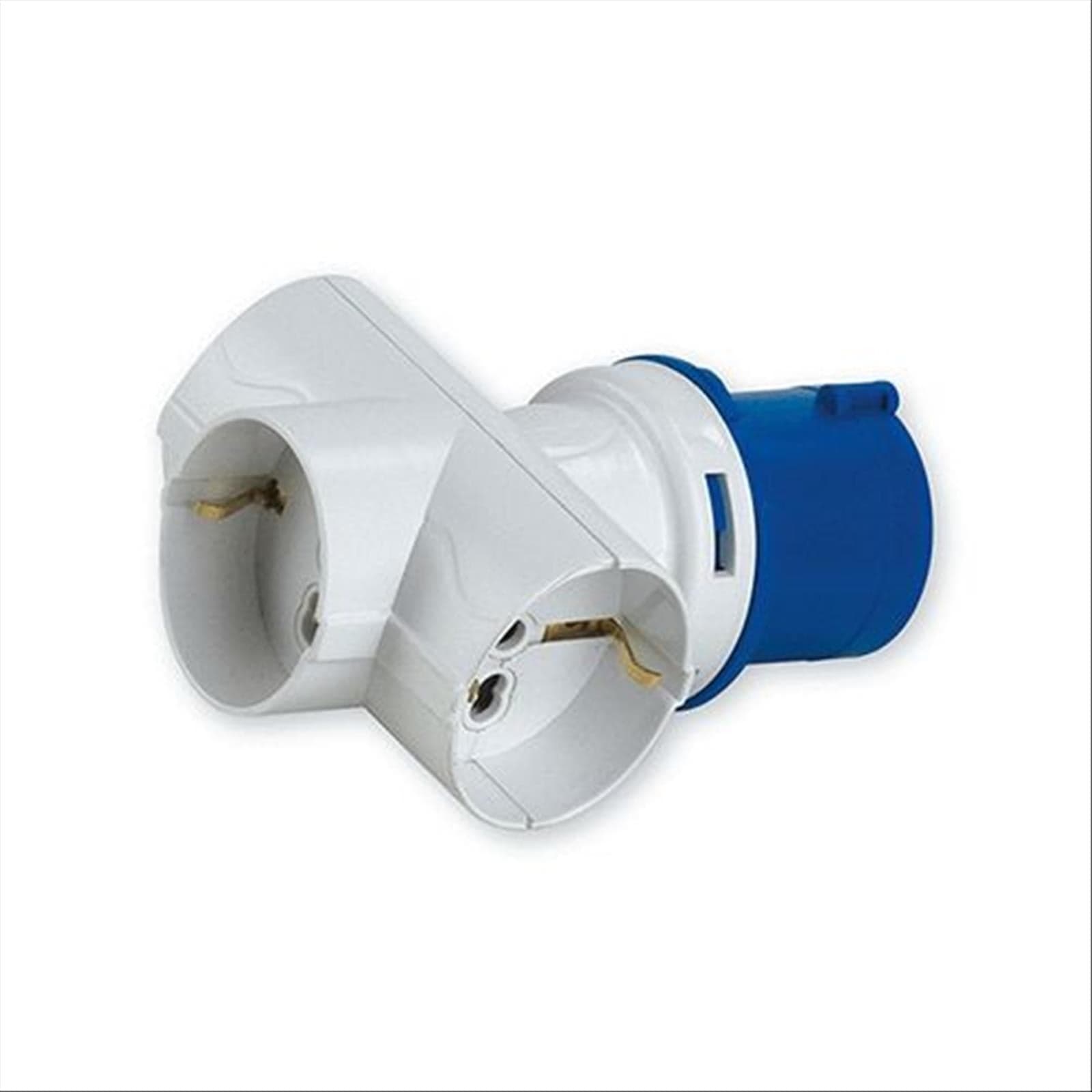 Rosi adattatore sp.cee ip20 2bpr.+schuko - 2