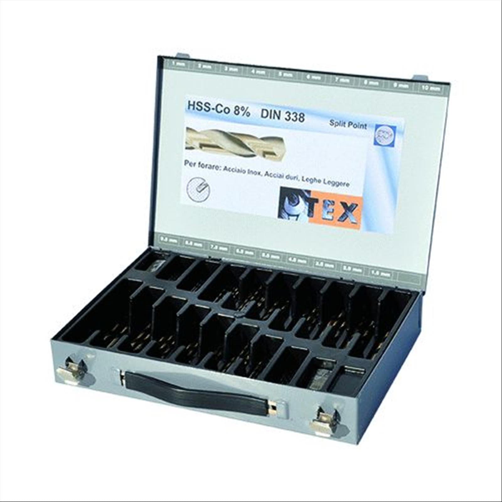 Punte serie hss cobalto 8% pz 116 - 2