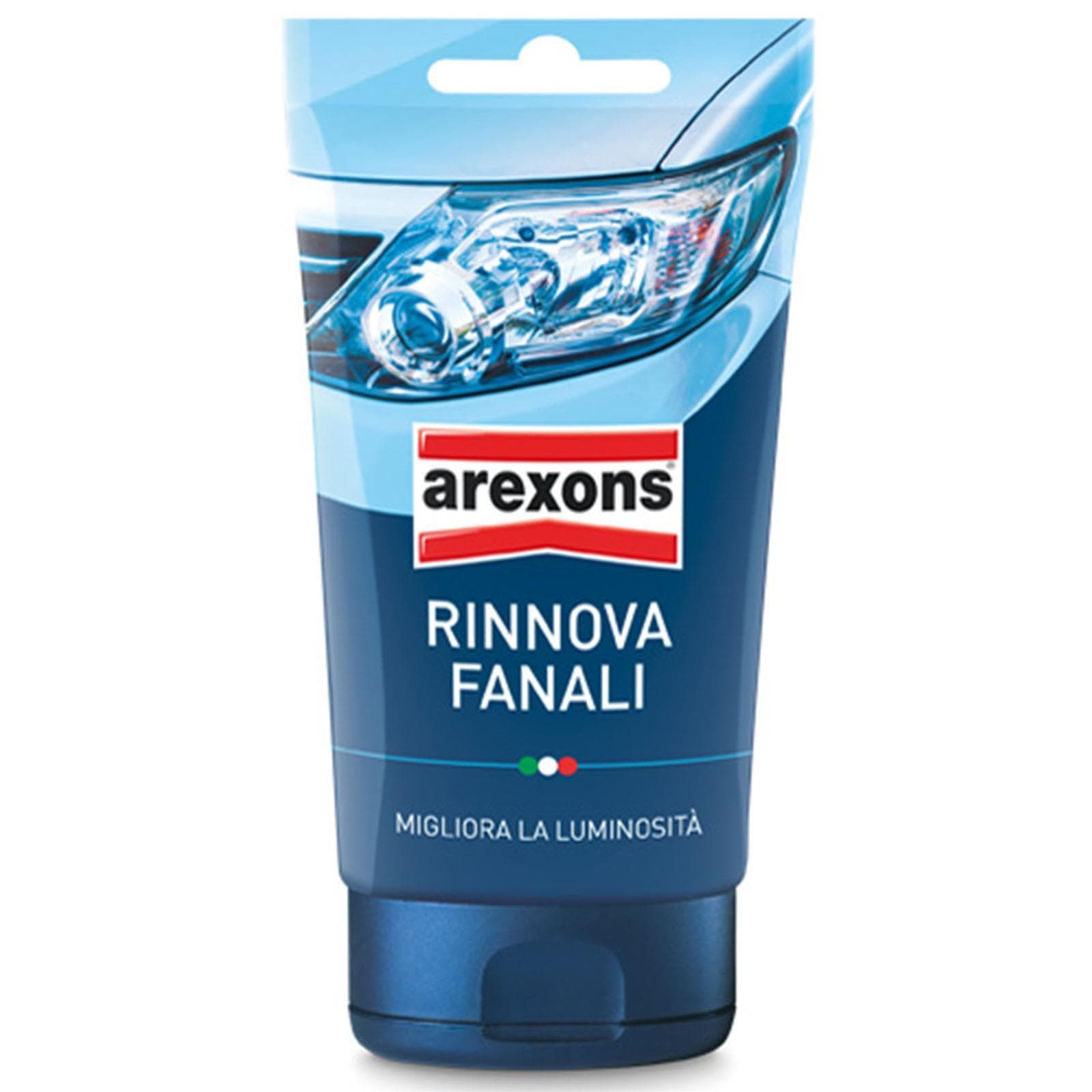 Rinnova fanali 150gr auto parabrezza scooter moto lucida luci fari arexons - 2