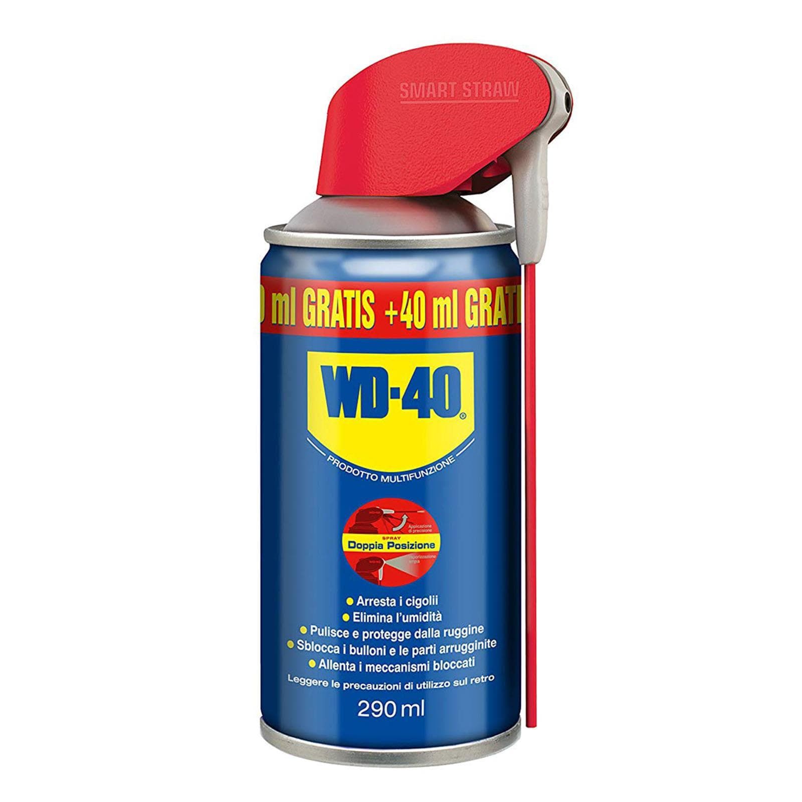 Sbloccante spray wd40 250 ml getto posizionabile doppia azione lubrificante svitol - 7
