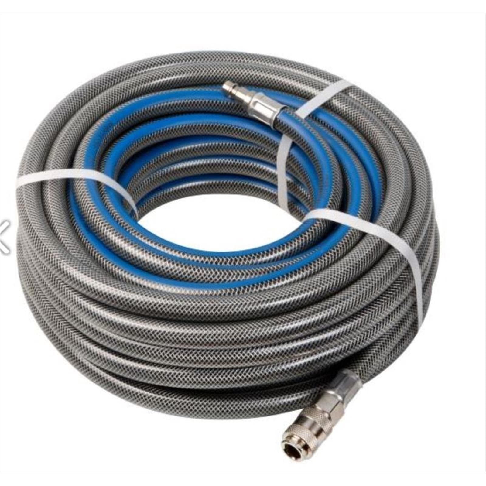 Tubo raccordato per aria compressa 20 bar tubi compressore 10 e 15 mt attacco rapido (15 mt) - 2