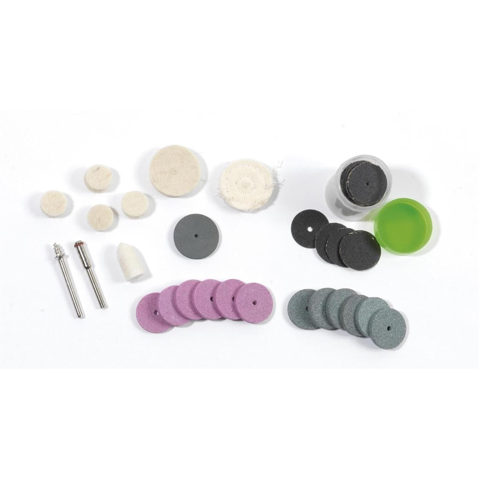 Kit mini trapano dremel con albero flessibile 300 pz valigetta multiutensile multifunzione - 4