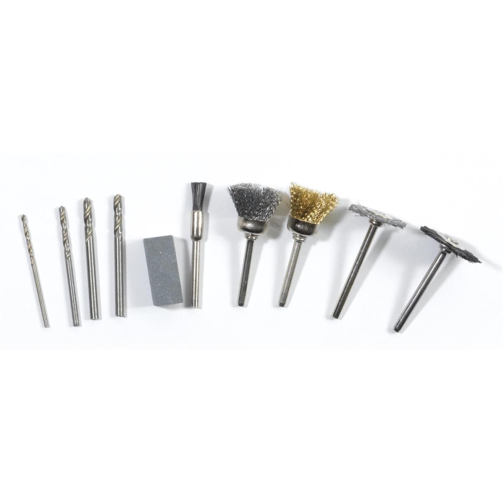 Kit mini trapano dremel con albero flessibile 300 pz valigetta multiutensile multifunzione - 7