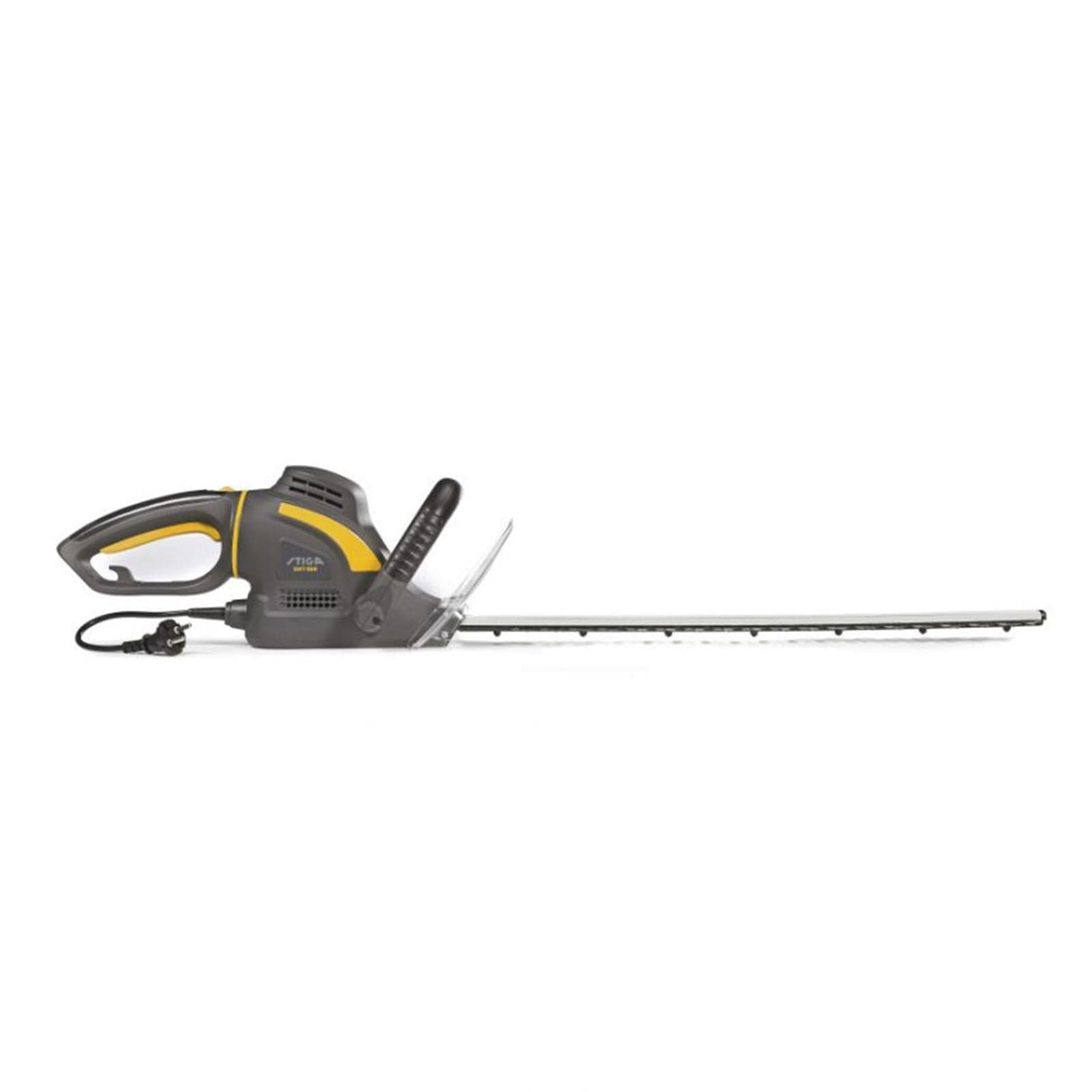 Tagliasiepe elettrico stiga sth 600 w lunghezza taglio 55 cm doppia lmanico rotante - 4
