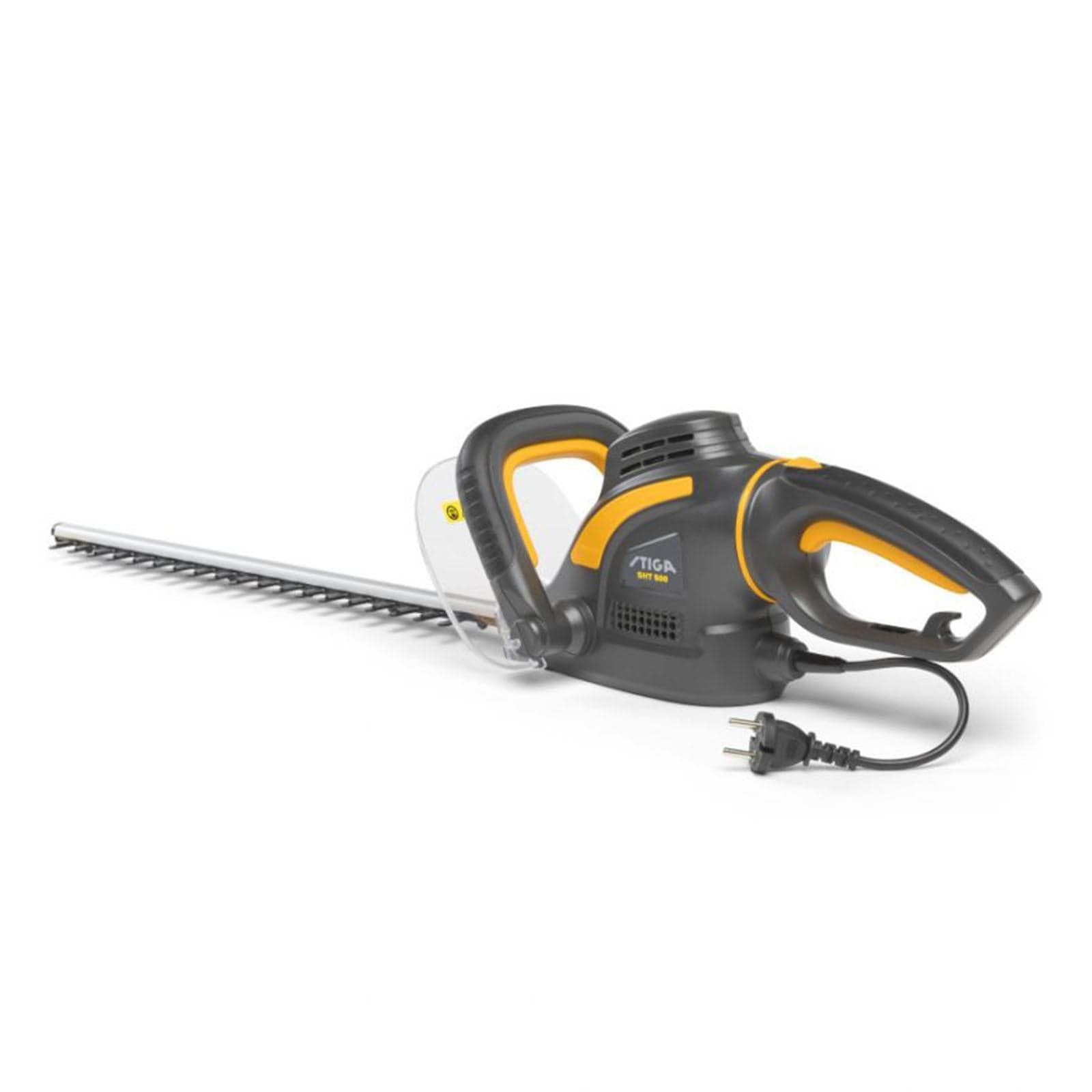 Tagliasiepe elettrico sth 500 w lunghezza taglio 45 cm doppia lmanico rotante - 2