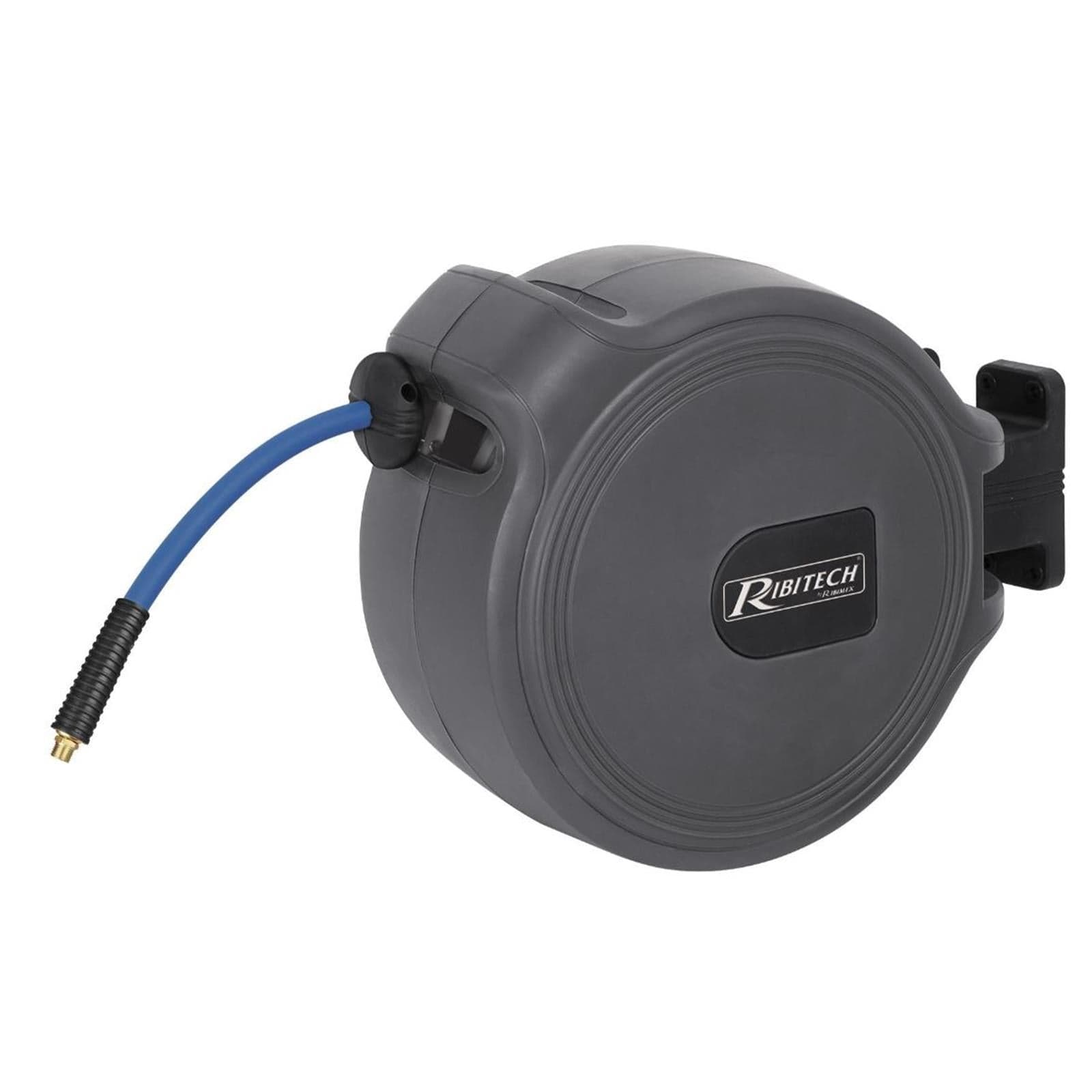 Avvolgitubo 15 mt tubi per aria compressa alta pressione 20 bar avvolgimento automatico - 3