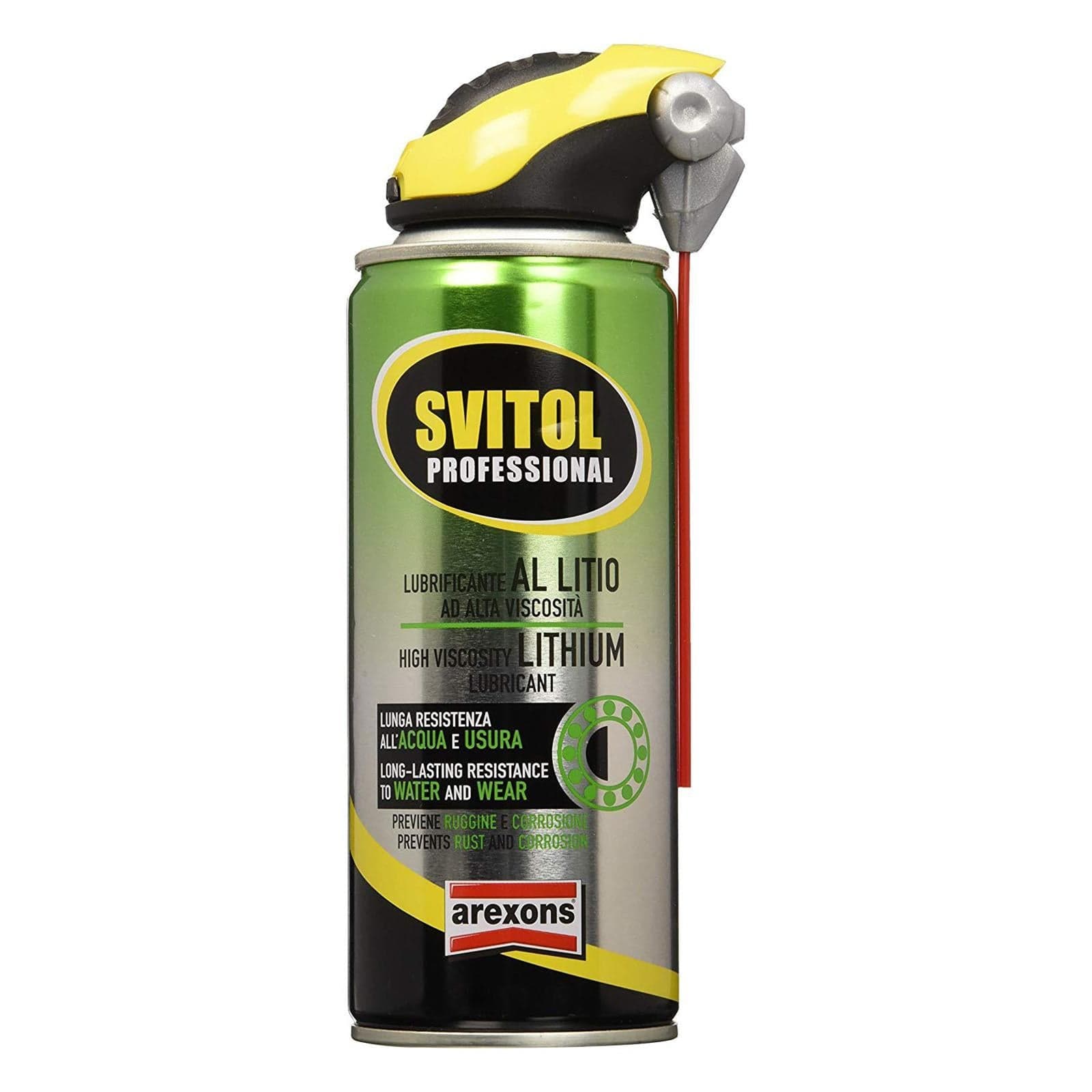 Grasso svitol professionale lubrificante litio 400 ml protezione ruggine resistente all' acqua - 4