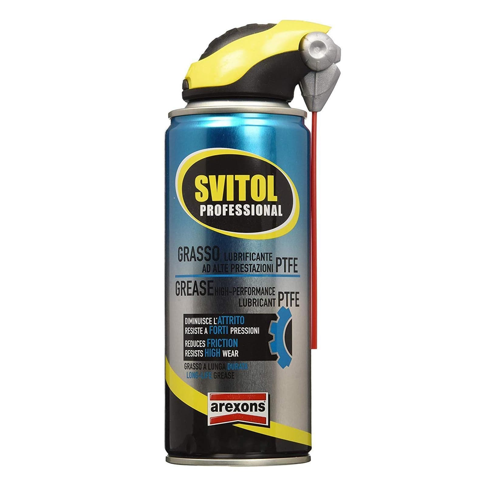 Grasso svitol professionale lubrificante ptfe 400 ml alte prestazioni attrito pressioni elevate - 4