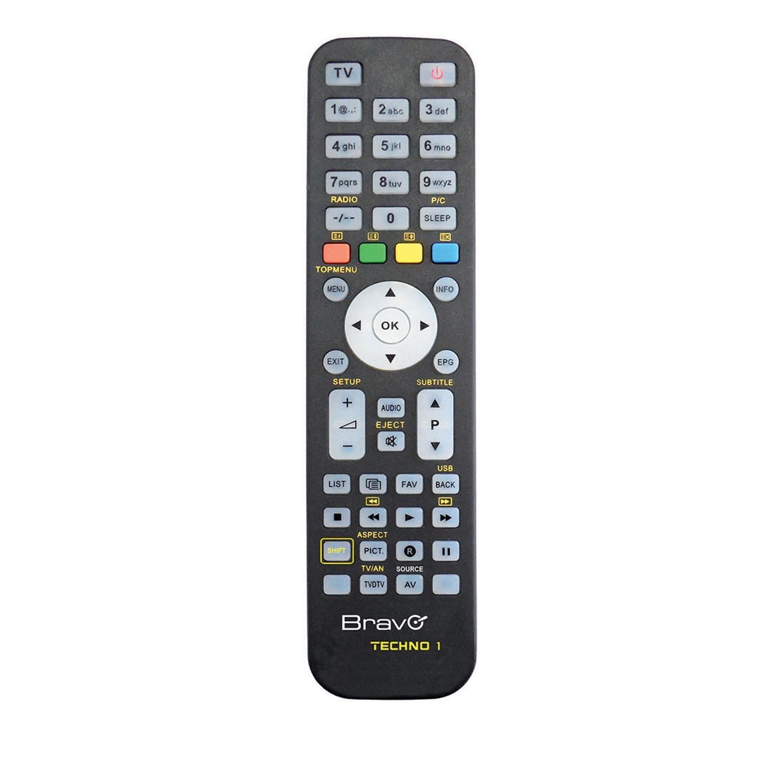 Telecomando universale per tv televisore ddt vcr dvd compatibile decoder - 2