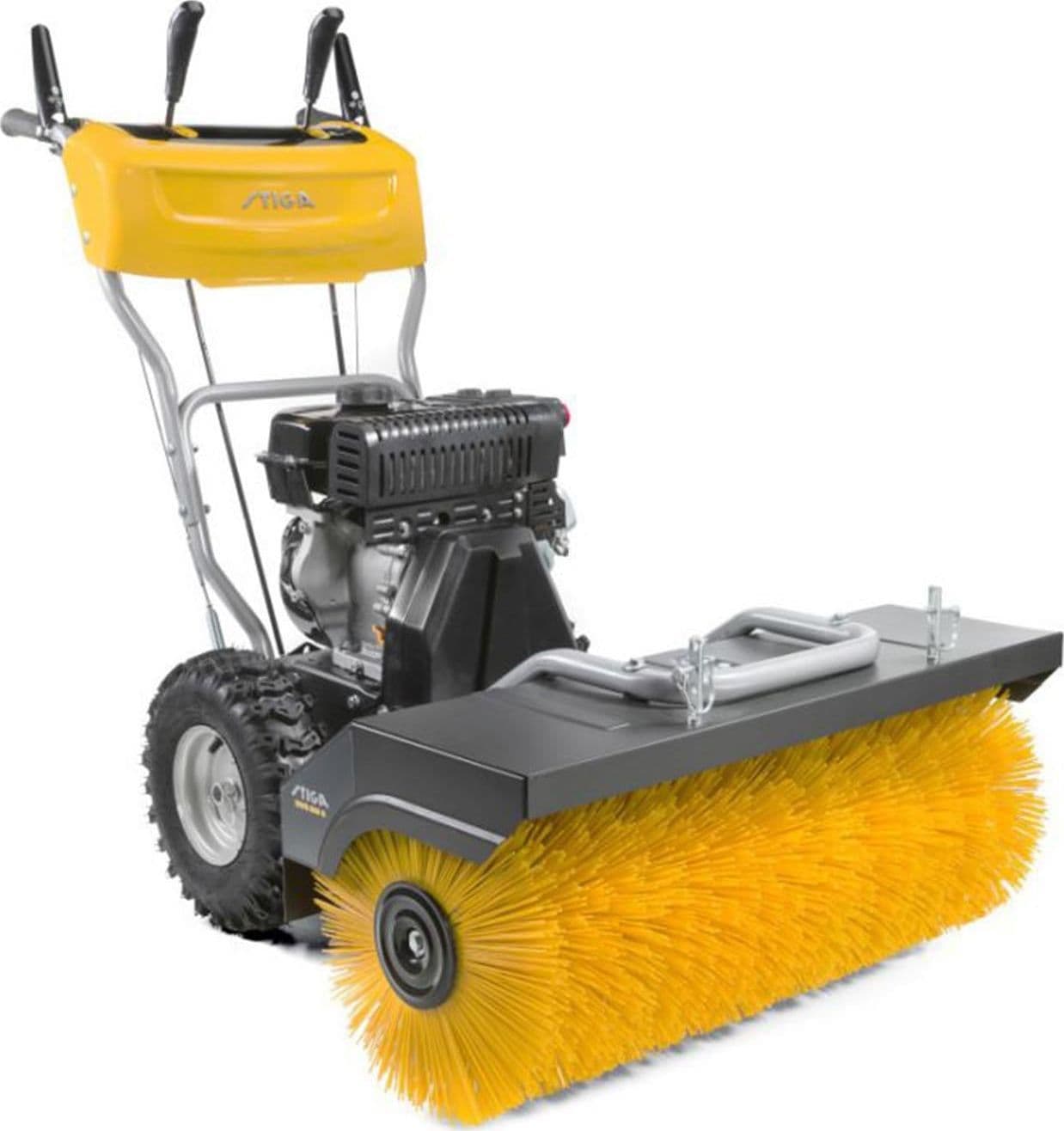 Spazzatrice motospazzola spazzola 80 cm motospazzatrice spazzola a scoppio 4 t - 6