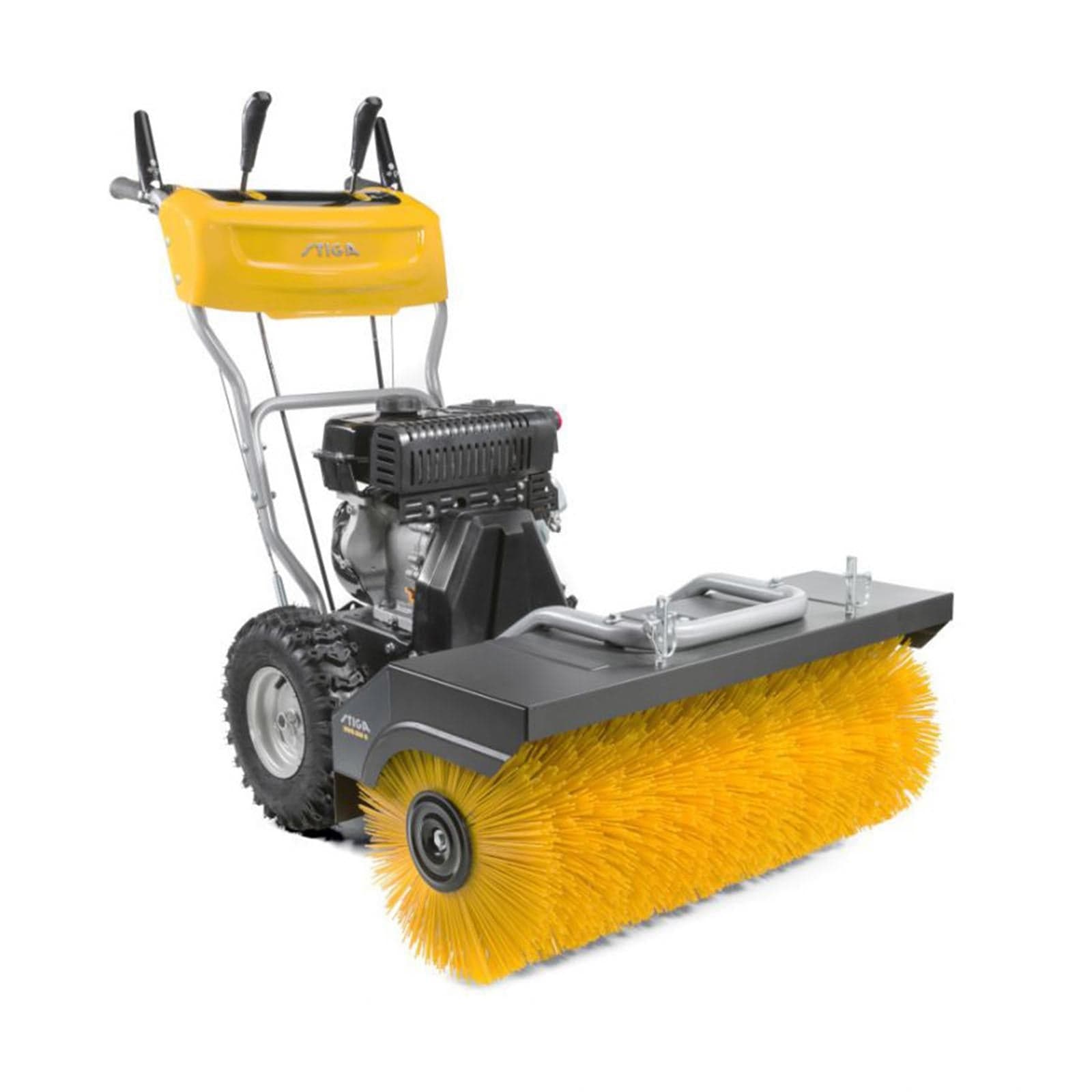Spazzatrice motospazzola spazzola 80 cm motospazzatrice spazzola a scoppio 4 t - 6