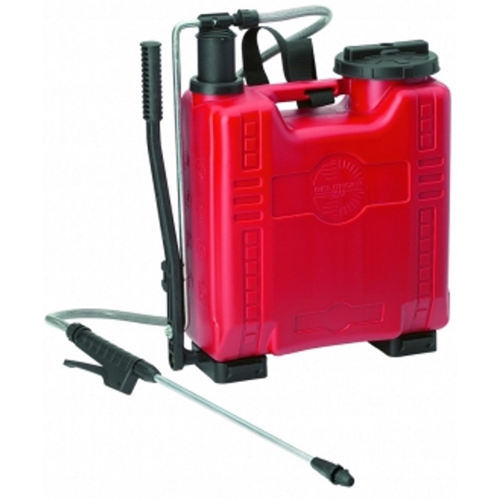 Pompa irroratrice a spalla lt 16 pompante e lancia in plastica per diserbo - 6