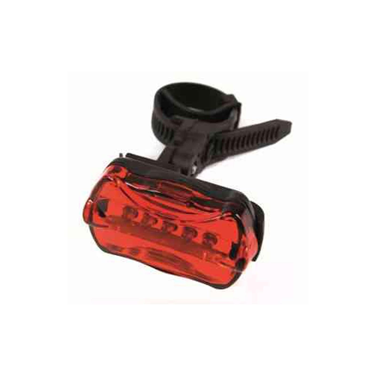 Luce 5 led per bici bicicletta faretto posteriore luci stop bike mtb lampeggiante - 2