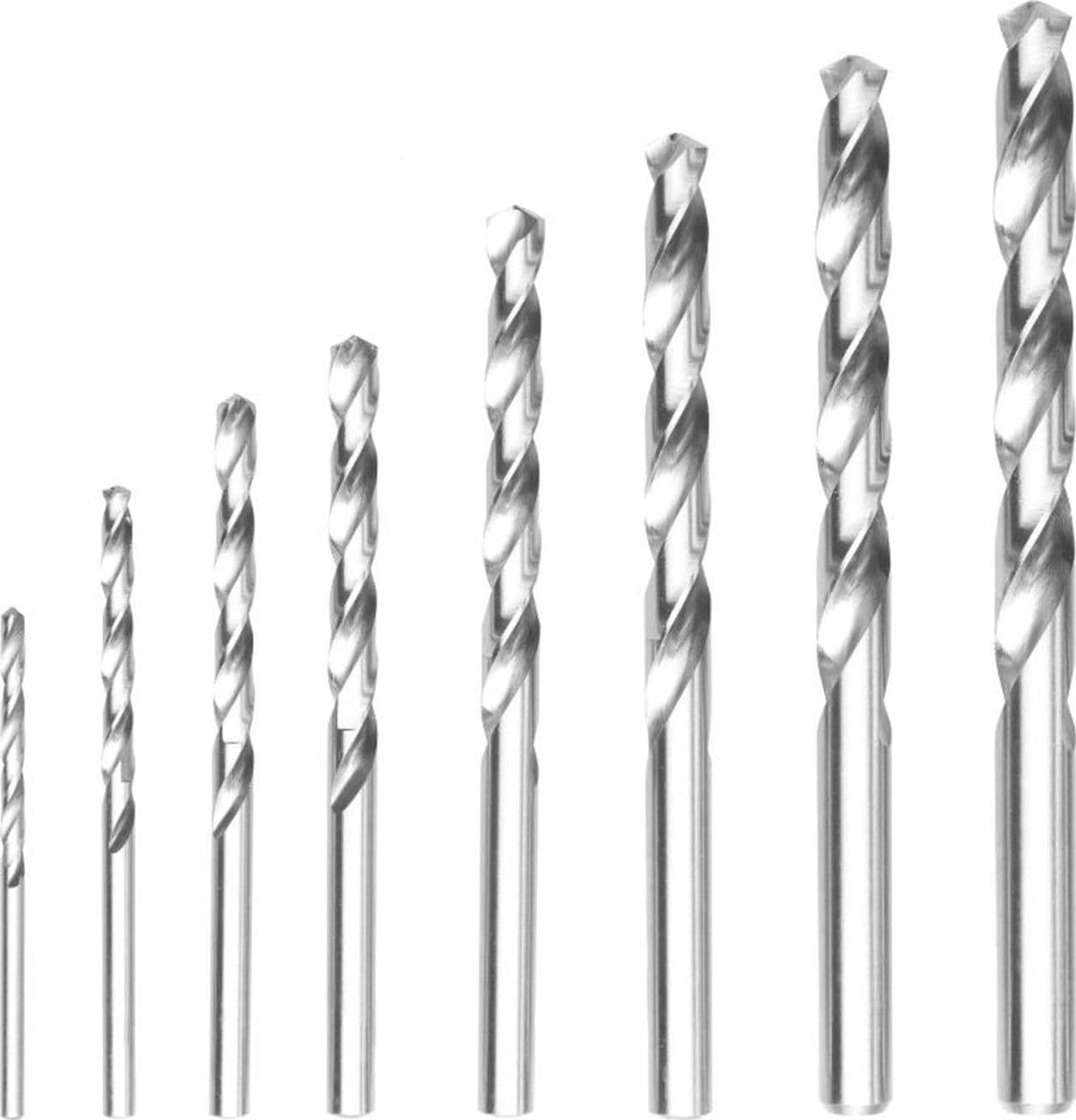 Kit 8 punte per metallo ferro in acciaio con custodia per trapano avvitatore - 2