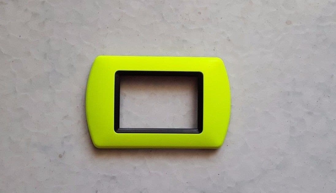 PLACCHE COMPATIBILI LIVING INTERNATIONAL COLORATE IN ABS PER SCATOLE RETTANGOLARI  SERIE GLAMOUR - 55
