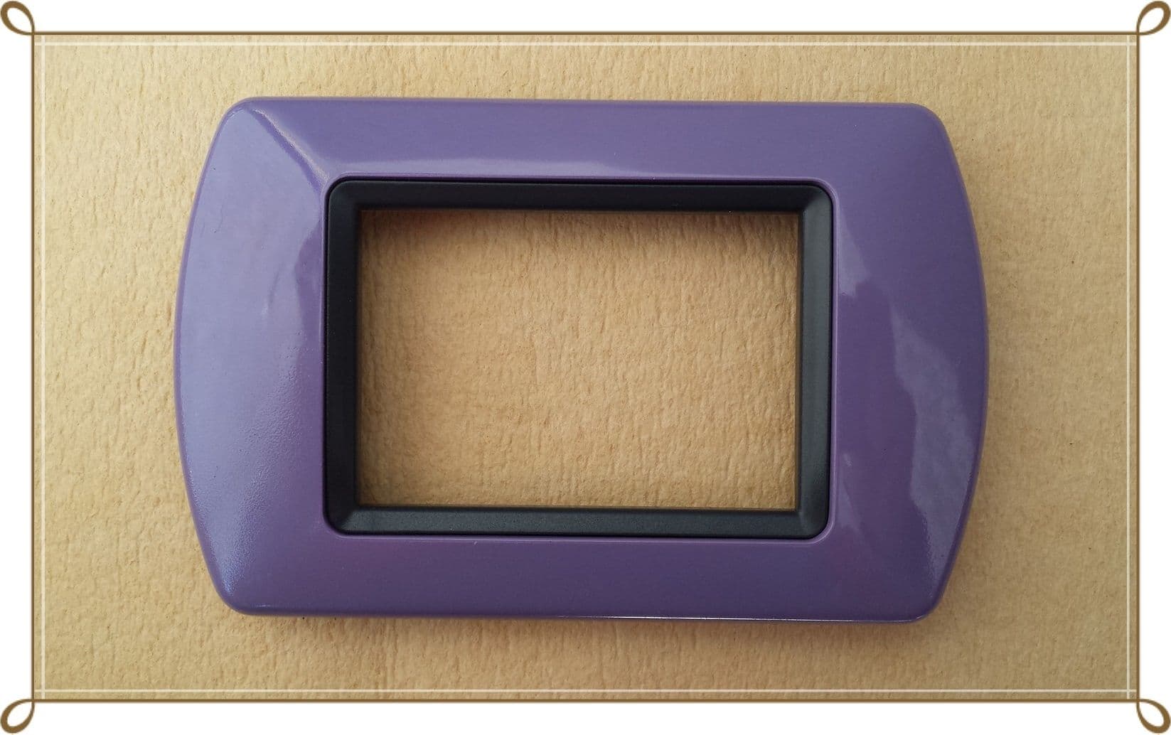 PLACCHE COMPATIBILI LIVING INTERNATIONAL COLORATE IN ABS PER SCATOLE RETTANGOLARI  SERIE GLAMOUR - 13