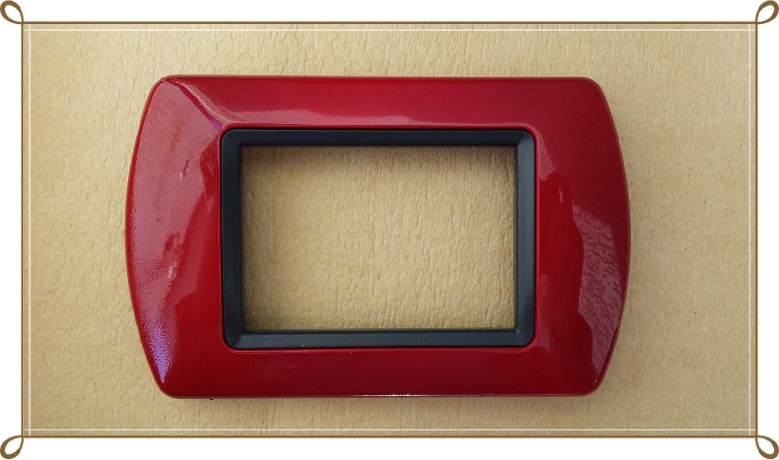 PLACCHE COMPATIBILI LIVING INTERNATIONAL COLORATE IN ABS PER SCATOLE RETTANGOLARI  SERIE GLAMOUR - 3