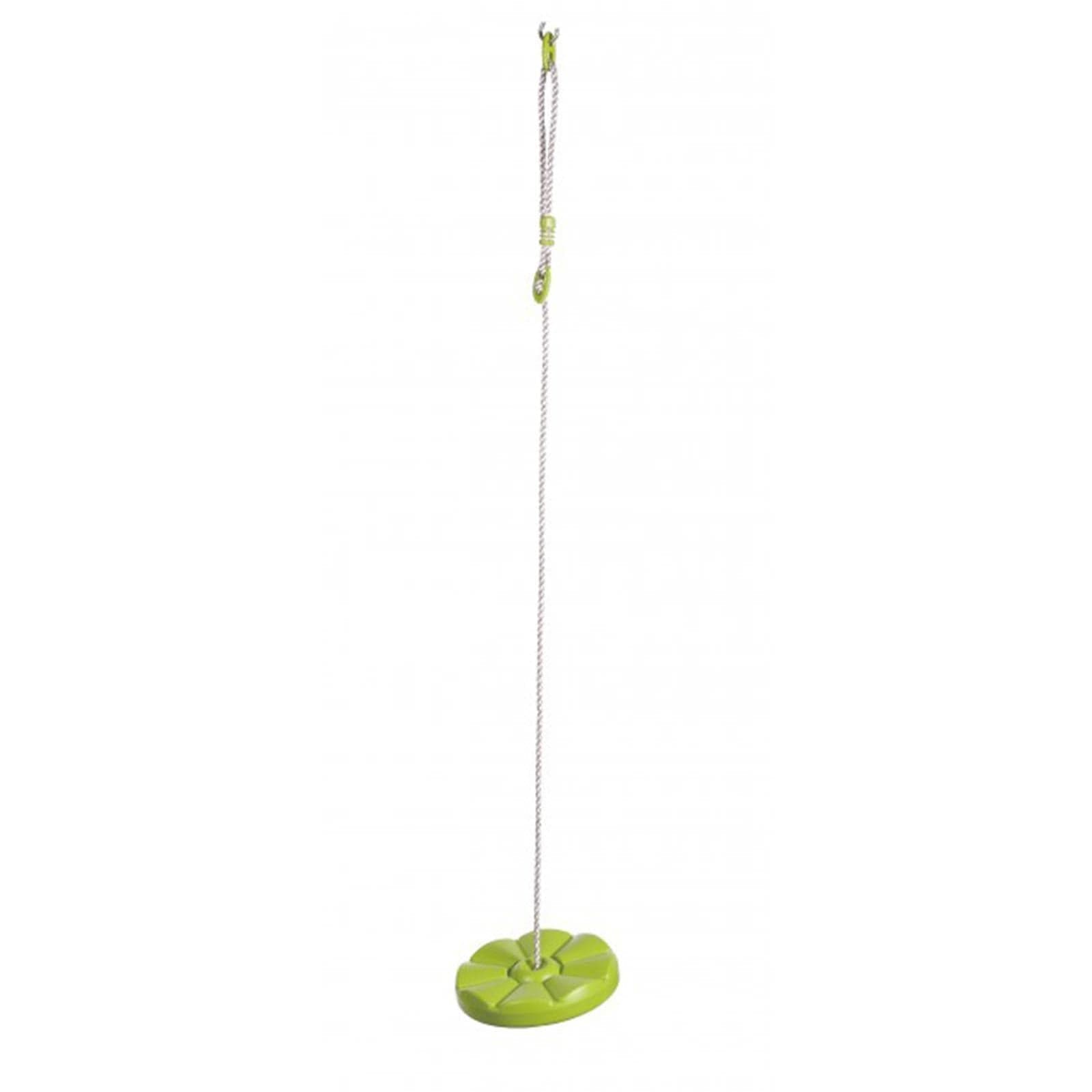 Seggiolino a disco per altalena in plastica con corde per arrampicata - 1