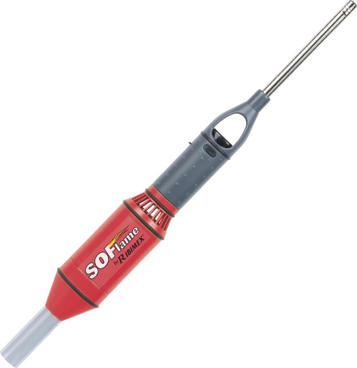 Accendifuoco a batteria con accendino e soffiatore per barbecue, stufe e camini - 8