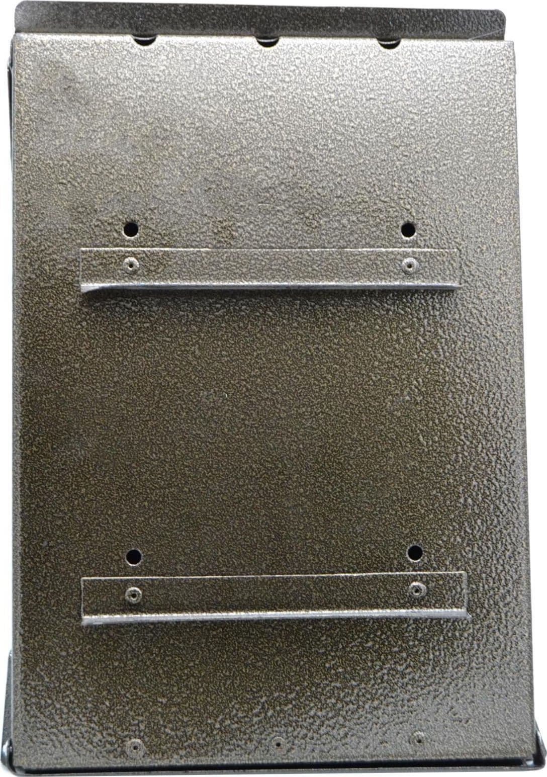 Cassetta postale antracite verniciata a polvere h 31 cm montaggio a parete - 2