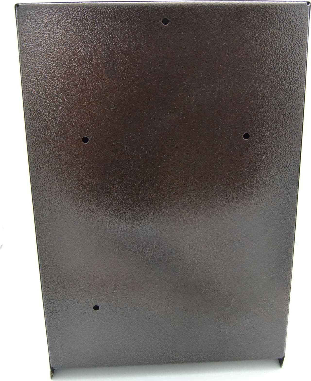 Cassetta postale Bronzo verniciata a polvere h 36 cm montaggio a parete - 2