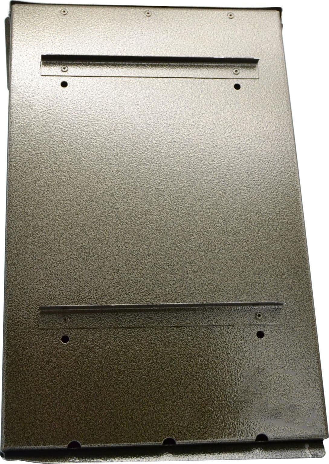 Cassetta postale Bronzo verniciata a polvere h 40 cm montaggio a parete - 2