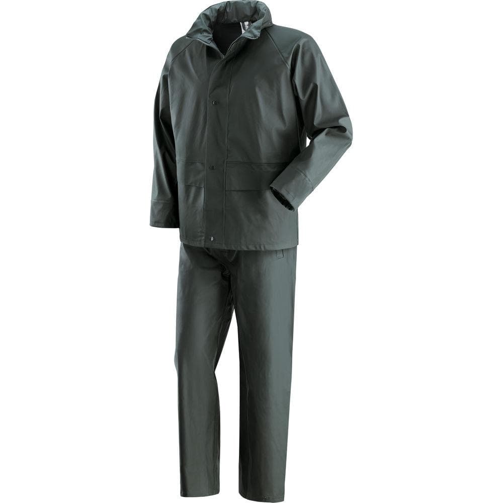 Impermeabile completo "Iguazu" in PVC/PU con supporto 100% poliestere, giacca e pantaloni traspiranti - 6