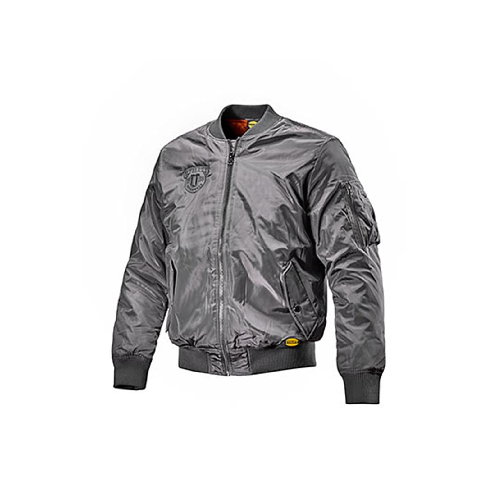 Giubbotto giubbino bomber d-flight xl grigio piombo da lavoro leggero autunno inverno - 2