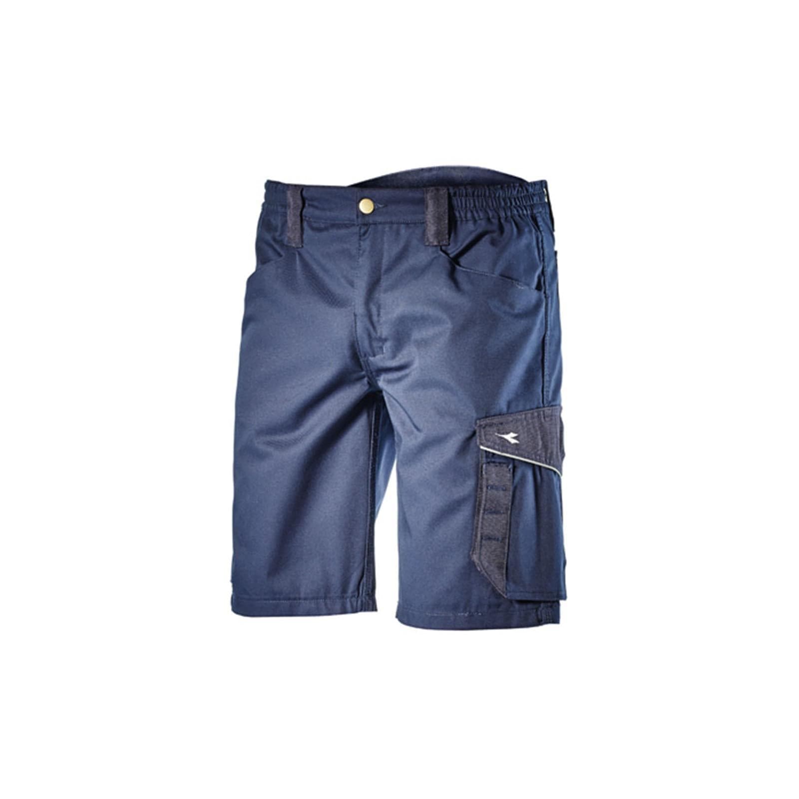 Bermuda da lavoro con tasche laterali "Poly", pantalone da uomo corto - 3