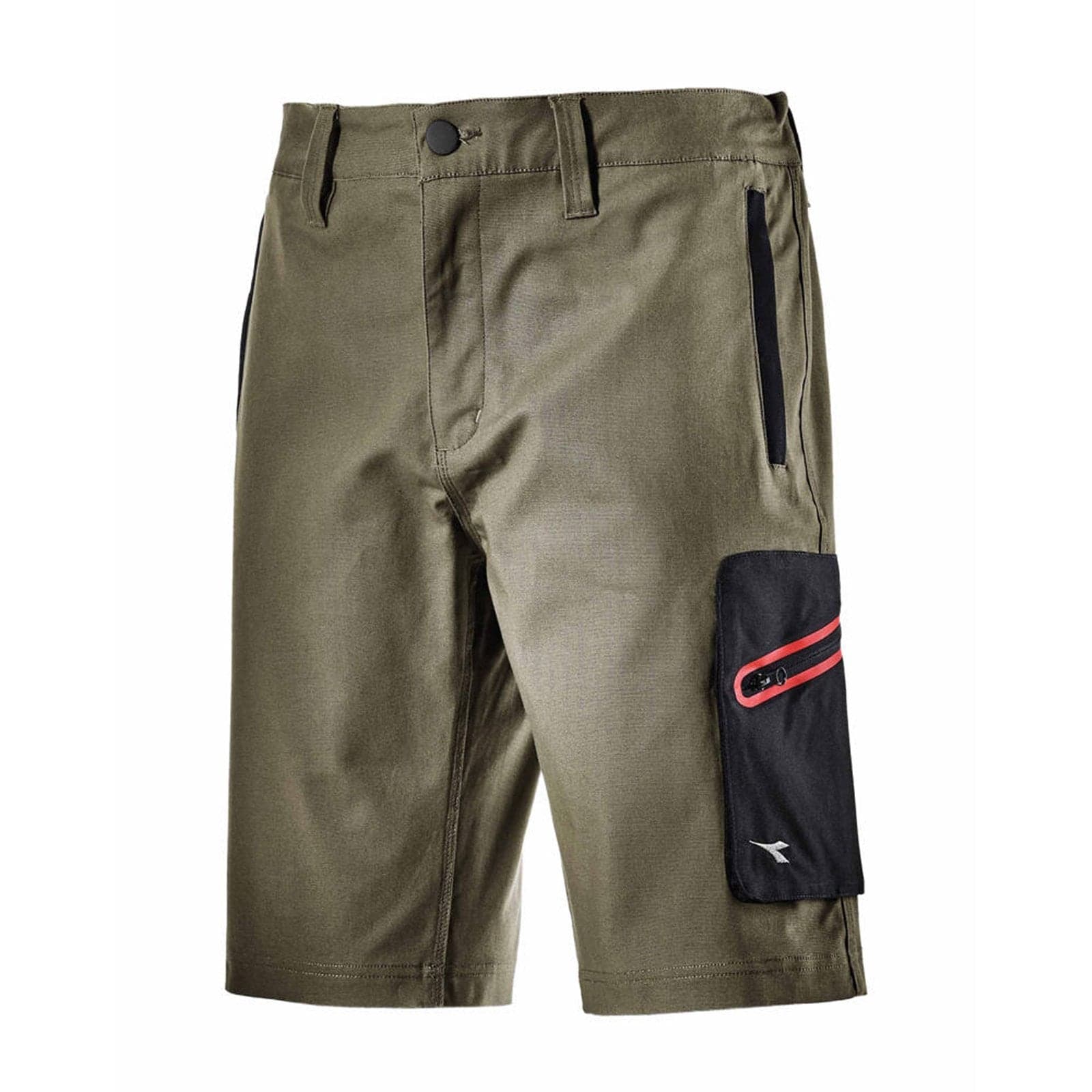 Bermuda da lavoro con tasche laterali "Stretch", pantalone da uomo corto - 6
